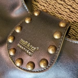 Matt & Nat Bags - VINTAGE! Matt & Nat Angie Black Studded Hobo Bag Matt & Nat Bags - VINTAGE! Matt & Nat Angie Black Studded Hobo Bag